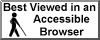 Best Viewed in an Accessible Browser